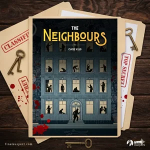 The neighbours- murder mystery game kit