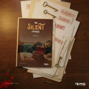 The silent express - murder mystery game kit