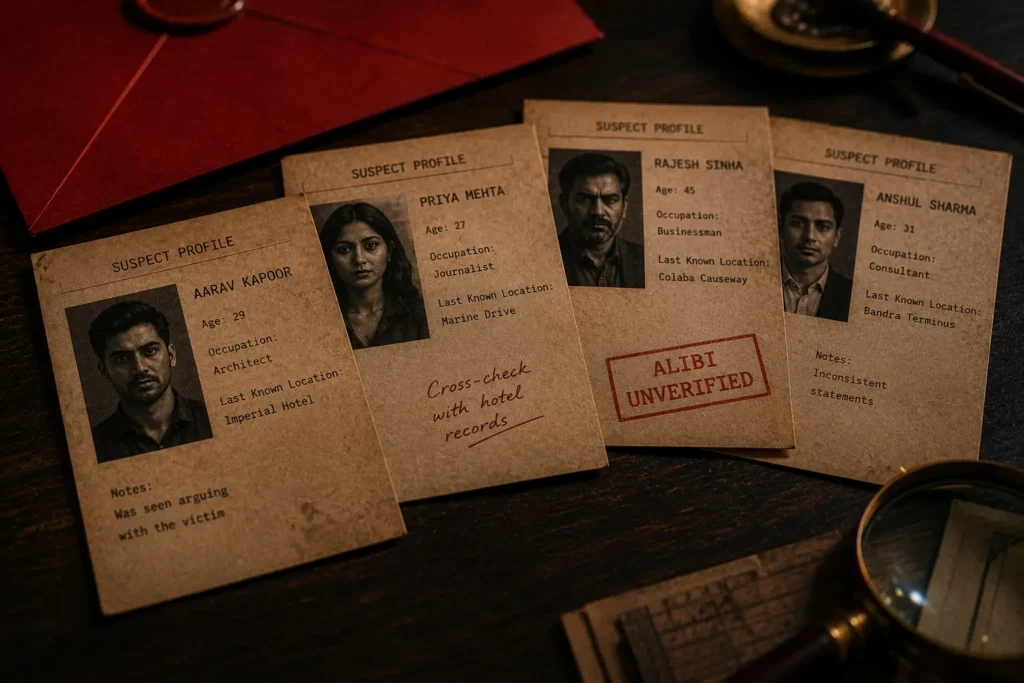 What Comes Inside a Murder Mystery Game Kit