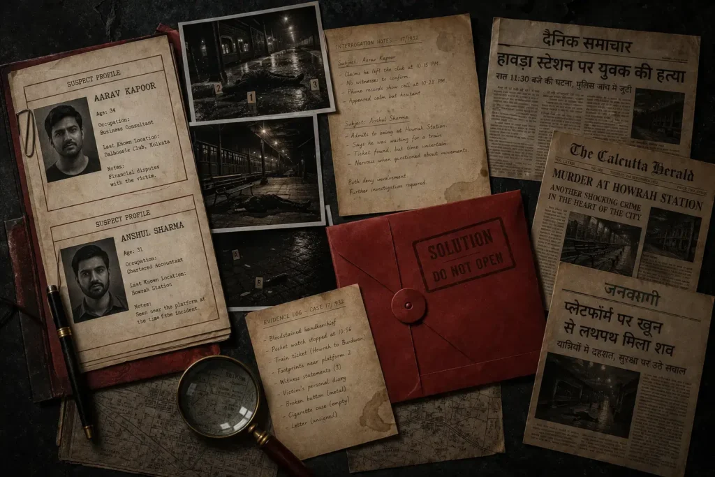 Murder Mystery Game kit to buy